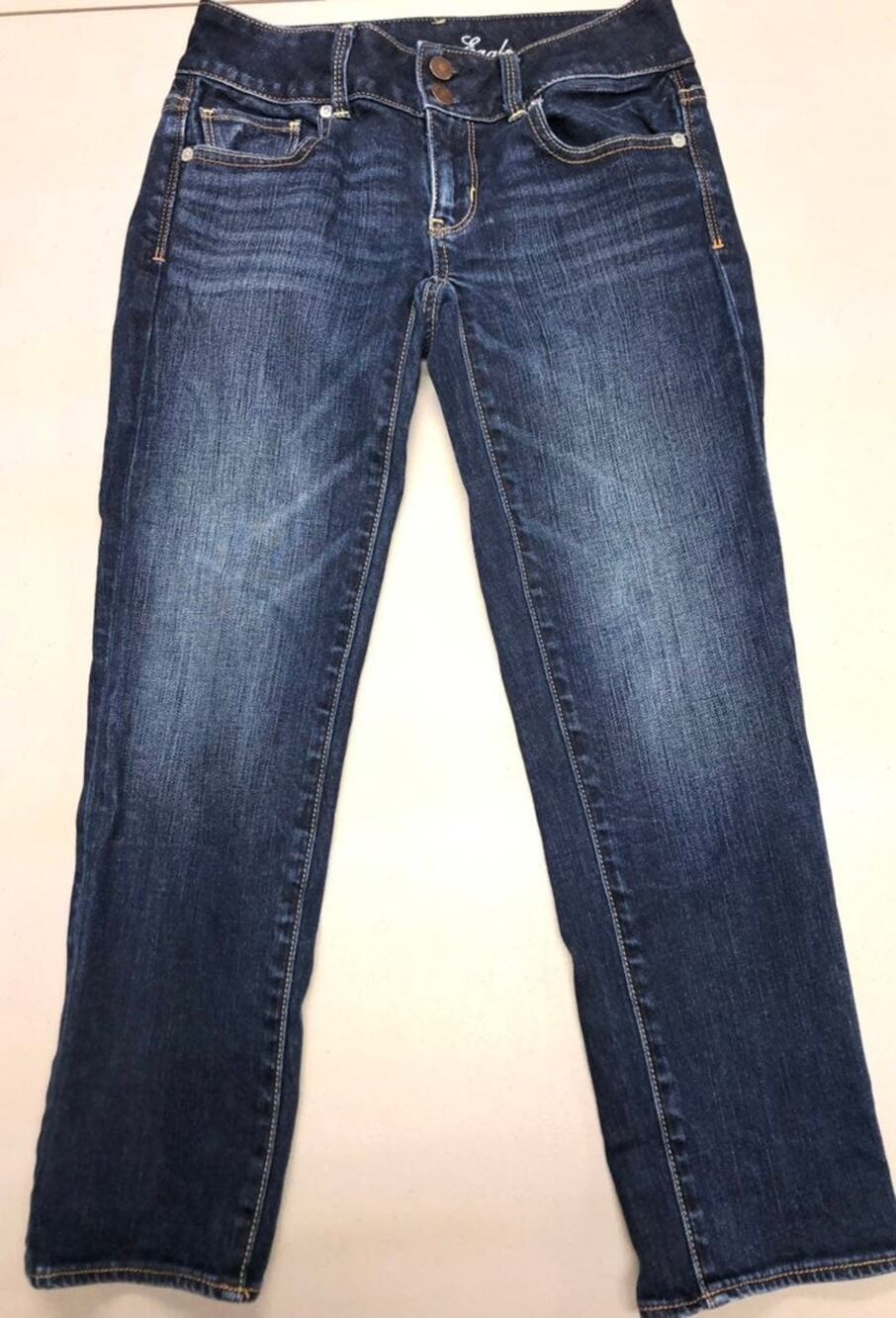 American Eagle Artist Capri Jeans Womens 00